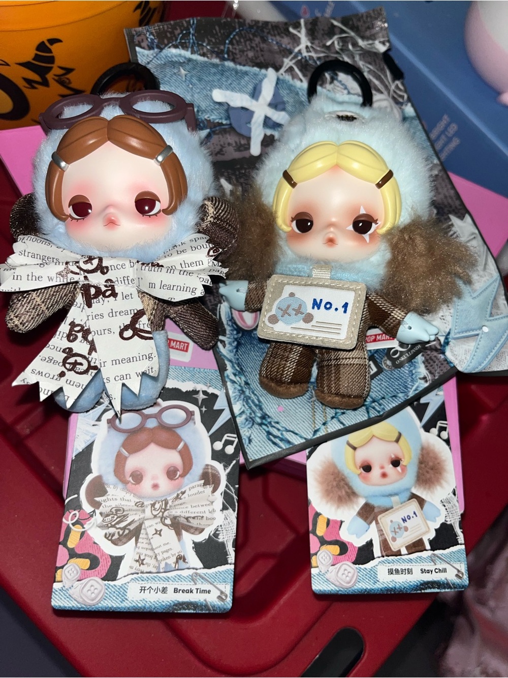 Bundle of Skullpanda off mode plushies